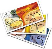 £5, £10 or £20 Gift Vouchers