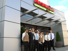 The Masala Jaks Team at the Quay