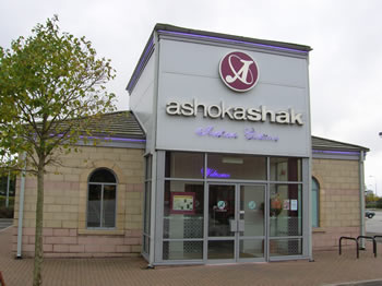 The modern and stylish Ashoka Shak in Dundee